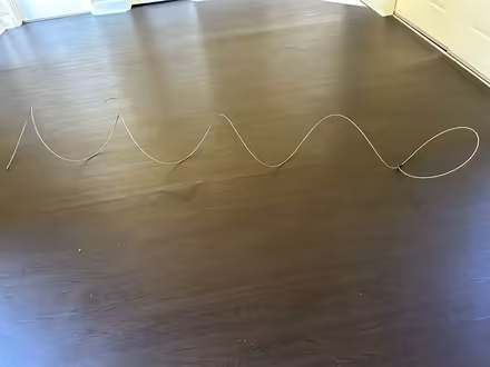 Photo of free Strong, thick coiled metal wire (Valencia Avenue, Sunnyvale) #1