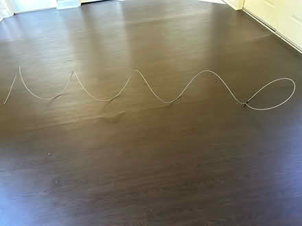 Photo of free Strong, thick coiled metal wire (Valencia Avenue, Sunnyvale) #1