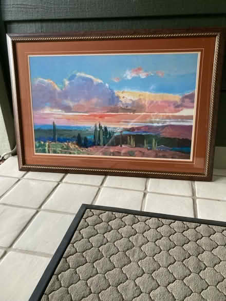 Photo of free Framed Southwestern print 39” x 26” (Palm harbor, fl) #1