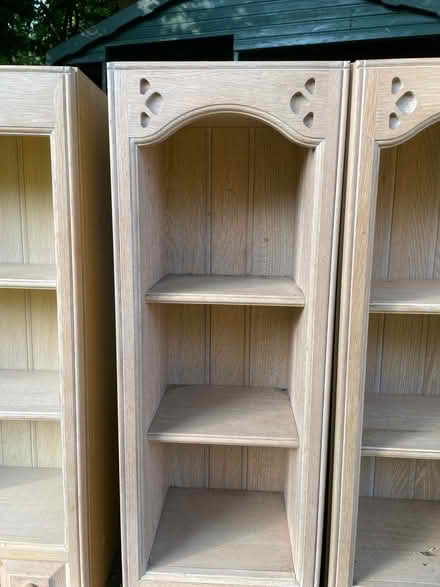 Photo of free Beautiful Limed Oak kitchen wall units (Penn HP10) #2
