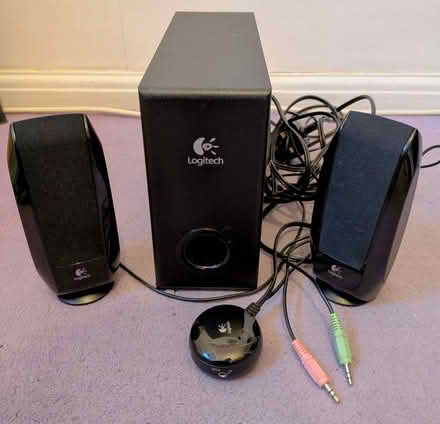 Photo of free Logitech s-220 PC Speakers and Sub woofer (Horwich End SK23) #1