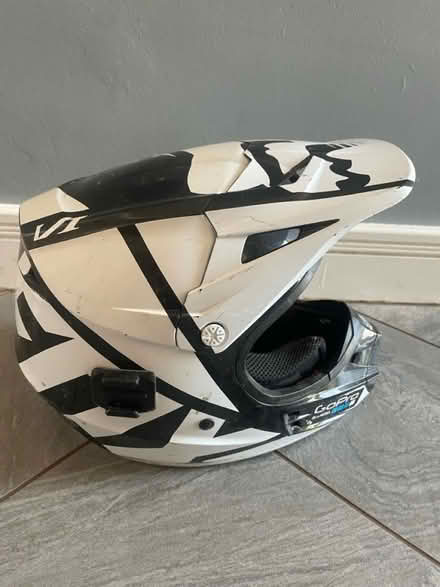Photo of free Fox motorcross helmet, small (Ellesmere Port) #1