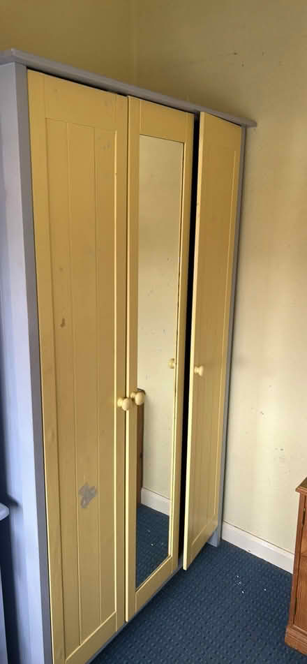 Photo of free Triple wardrobe with mirror (Little Preston LS26) #1