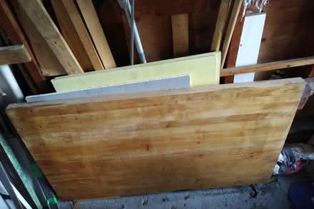 Photo of free Wooden Work Bench Top (Canterbury) #1