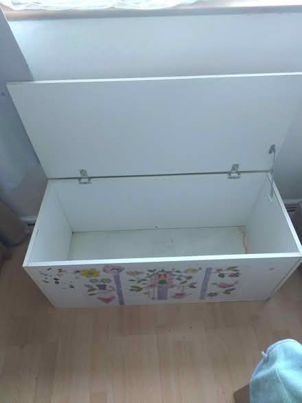Photo of free White toy chest (IG11 Barking) #2
