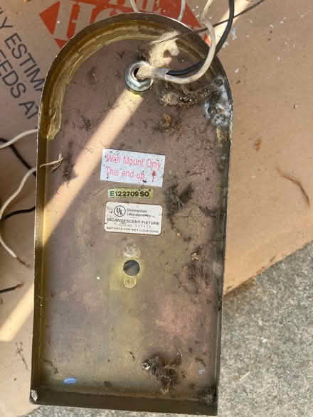 Photo of free Vintage light fixtures (Cupertino north blaney) #2