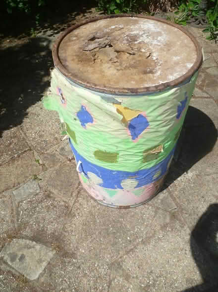 Photo of free Large bran tub type cardboard drum (Runcton PO20) #2