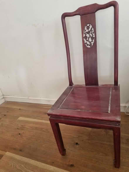 Photo of free Wooden chair (Bangor LL57) #1
