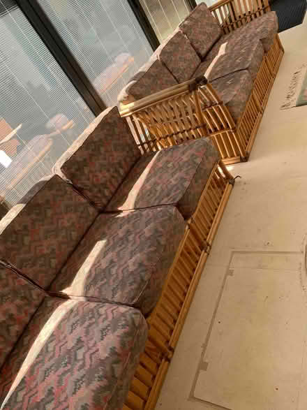 Photo of free Two 3-seater seats (Eton Wick SL4) #1