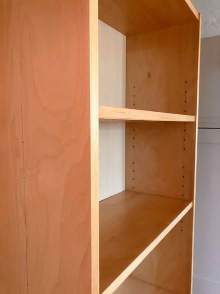 Photo of free Tall Wood Shelving Unit (Forest Hill SE23) #2