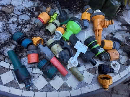 Photo of free Tub of hosepipe bits (Grenoside S35) #2