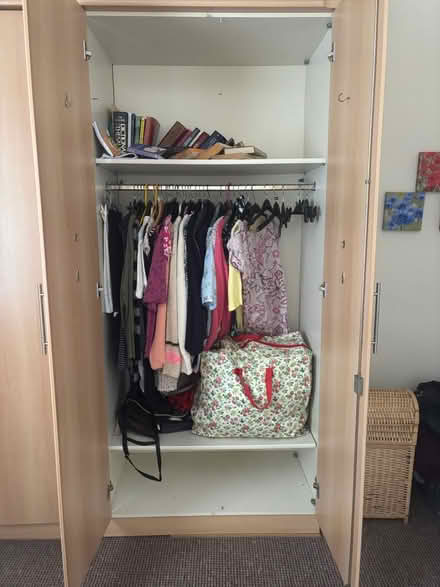 Photo of free Quad Wardrobe with 2 mirrored doors (Walton Vale, Orrel Park) #3