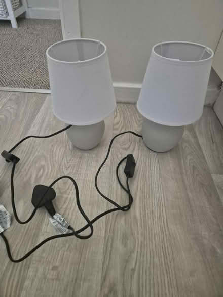 Photo of free 2 small lamps (Drayton PO6) #1