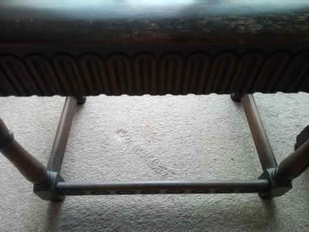 Photo of free Vintage Old Charm Style Priory Solid Oak Set of 2 Nesting Ta (Hardwick OX16) #3