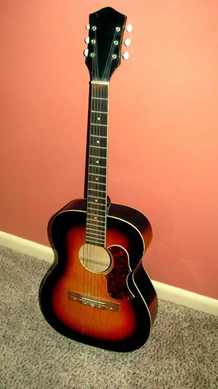 Photo of free Old steel-string guitar (Feasterville) #1
