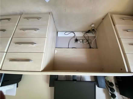 Photo of free Desk with 3 drawers (Southborough TN4) #1