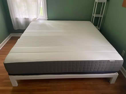 Photo of free King mattress and separate topper (Franklin & Davie Circle) #1