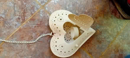 Photo of free Heart Shaped Tea Light Holder (Hackney Cross WR13) #3