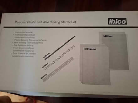 Photo of free Plastic and wire comb document binding system (Upper Radley OX14) #1