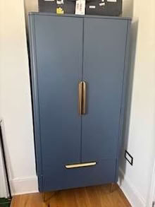 Photo of free Blue wardrobe (Kemptown BN2) #2
