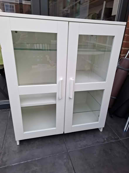 Photo of free IKEA BRIMNES Cabinet - glass doors (Aldershot) #1