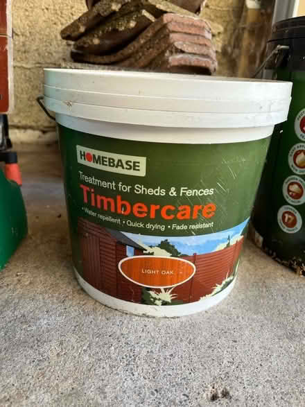 Photo of free Homebase treatment for sheds & fences (Weston Park) #1