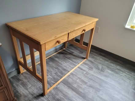 Photo of free Wooden Desk (West side (Middleton)) #2