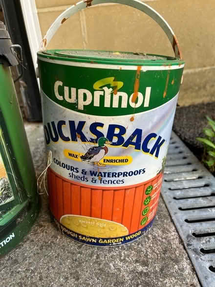 Photo of free Cuprinol Ducksback Harvest Gold (Weston Park) #1