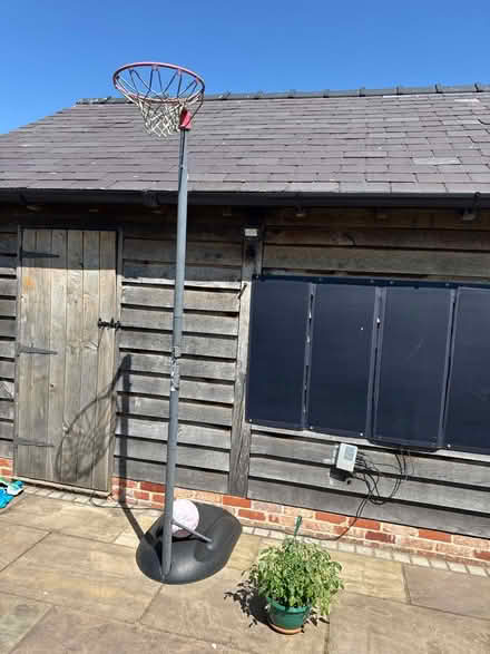Photo of free Netball stand and net (Great Budworth) #1