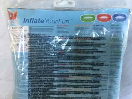 Photo of free Inflatable Play Pool (Derrington ST17) #2
