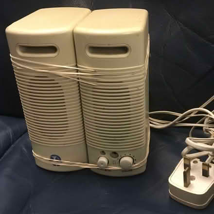 Photo of free Computer Speakers (pair, with mains power lead) (Olton B92) #1