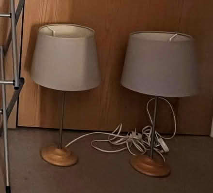 Photo of free 2 x table lamps (Claverton) #1