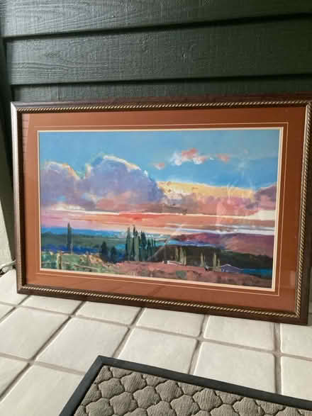 Photo of free Framed Southwestern print 39” x 26” (Palm harbor, fl) #2