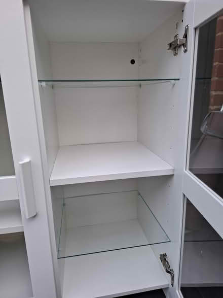 Photo of free IKEA BRIMNES Cabinet - glass doors (Aldershot) #3