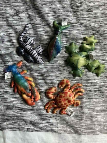 Photo of free Assorted small sand-filled toys (St. Michaels Mead, B/Stortford) #1