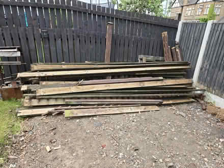 Photo of free old decking (robin hood, wakefield) #1