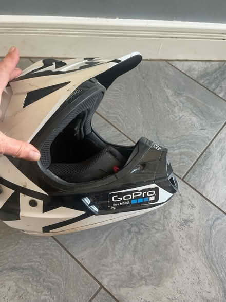 Photo of free Fox motorcross helmet, small (Ellesmere Port) #2