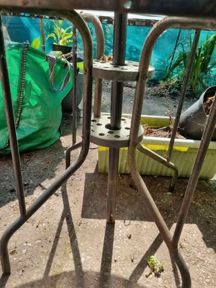 Photo of free Bistro table (Rosehill) #3