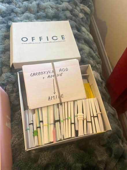 Photo of free A Level Chemistry flashcards (Florence Park OX4) #1