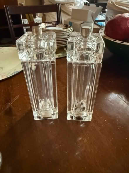 Photo of free 4 x2 salt and pepper cellars. (Warden Hill GL51) #1