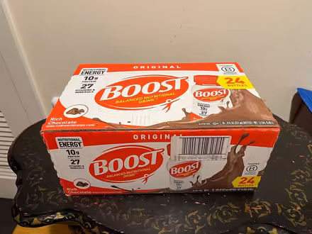 Photo of free Case of Boost drinks (Porter Square) #1