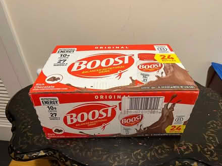 Photo of free Case of Boost drinks (Porter Square) #1