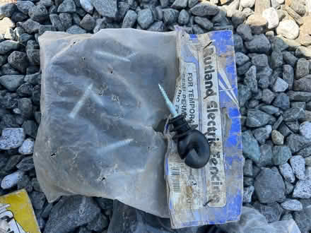 Photo of free Electric fence insulators, wire and tester (Presteigne LD8) #3