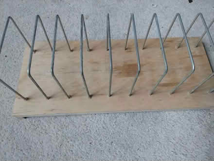 Photo of free CD/plate/flat things storage rack (Northern Moor M23) #1
