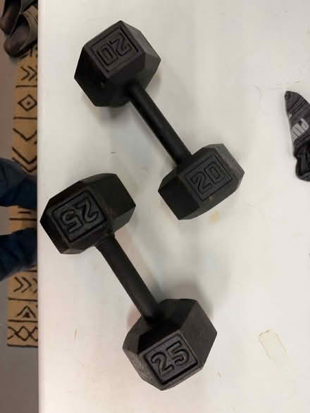 Photo of free Dumbbells (2) (West Brighton) #1