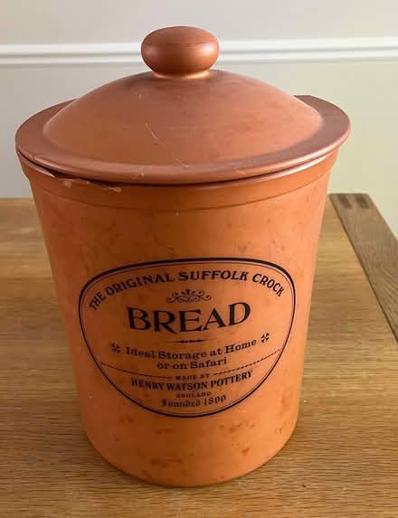 Photo of free Terracotta bread bin (Shankill) #1