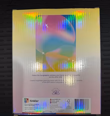 Photo of free 500 piece holographic puzzle (Newtonville) #2