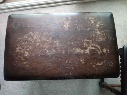 Photo of free Vintage Old Charm Style Priory Solid Oak Set of 2 Nesting Ta (Hardwick OX16) #4