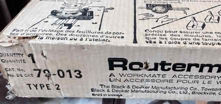 Photo of free Black and Decker-RouterMate-Vintage (Burlington- L7P1T4) #2