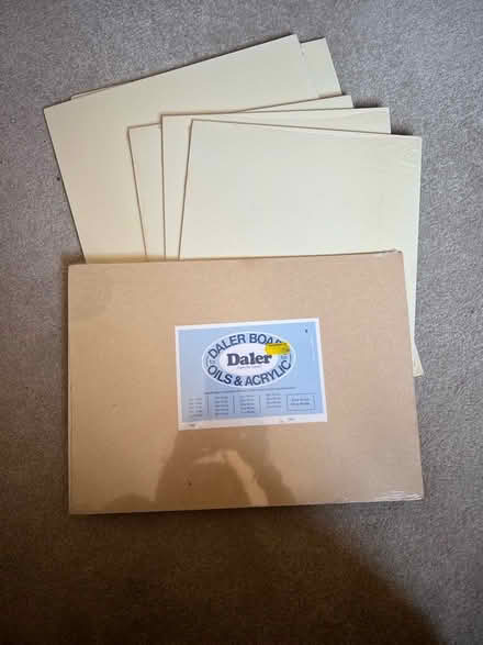Photo of free Daler board for oils and acrylic (GU52) #1